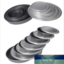 Non Stick Aluminum Pancake Pizza pan Screen Baking Tray Metal Bakeware Kitchen Tool Pizza dough storage Tray plate