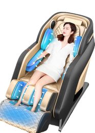 functional chair Canada - Professional Multi Functional Electric Massage Chair Luxury SL 4D Full Body Cradle Experience Foot Massage Machine