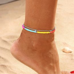 European and American Fashion Jewellery Footwear, Double-Layer Footwear Anklet