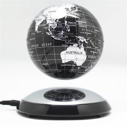 6 Inch Creative Magnetic Levitation Floating Globe World Map the Desktop Decor Christmas Company anniversary gift 211108