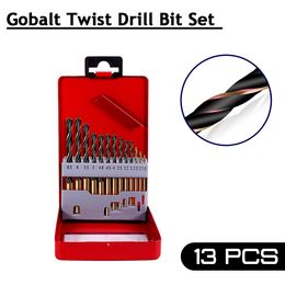 High Quatity HSS-Co M35 Cobalt Straight Shank Twist Drill Bit Power Tools Accessories for Metal Stainless Steel Drilling