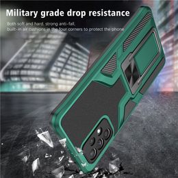 Sergeant Armor Phone Cases TPU+PC+Metal 3 In 1 Mobile Phones Case Cover For Samsung A32 A52 A72 S21 S21Ultra S21Plus Iphone 12 LG Google Huawei