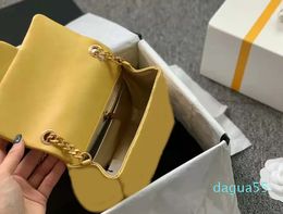 top selling summer arrival Gem chains bags famous Mini Flap Flip Chain strap Shoulder Bag Lamb Leather Handbags Luxury