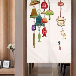 Curtain & Drapes Japan Style Door Cartoon Partition Curtains Home Decorative For Living Room Bedroom Kitchen Half