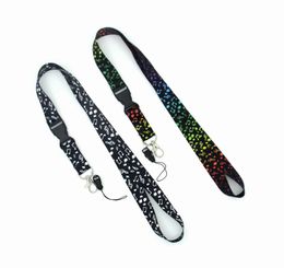 Cell Phone Straps & Charms 10pcs Universal Note sport Lanyard for MP3/4 key chain Badge lanyards small wholesale