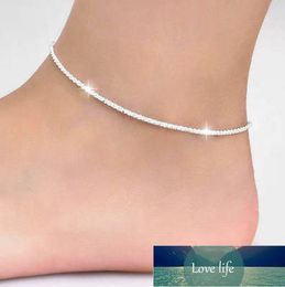 Simple Star Anklet Silver plated Colour Charms Ankle Bracelet Halhal Jewellery Anklets For Women Indian Jewellery Leg Bracelet Gift