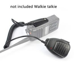 Dwterproof water with indication of durable replacement light walkie clamp accessories talkie hand microphone mini solid parts for bf uv9r