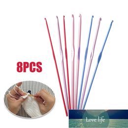 8 Pcs/lot 2/2.5/3/3.5mm Aluminium Oxide Knitting Needles Crochet Hook Weave Crochet Needles Set Factory price expert design Quality Latest Style Original Status