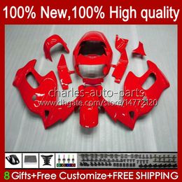 Body For HONDA VTR1000F SuperHawk VTR 1000 VTR-1000F 1997 1998 1999 2000 2001 2002 2003 2004 2005 51No.125 VTR1000 F 1000F 97 98 99 00 01 02 03 05 OEM Fairing Gloss red