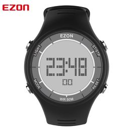 Men's Digital Sport Watch for Outdoor Running with Alarm Clock Stopwatch and Countdown Timer 50M Waterproof