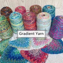 1PC 480g Long Section Dyed Iceland line Yarn For Hand Knitting Segment Dyed Wool DIY Crochet Shawl Scarf Thread Yarn XJ110 Y211129