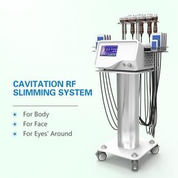 Portable Lipo Laser Vacuum Rf Cavitation Massage Body Slimming Machine Spa Home Use With Pads