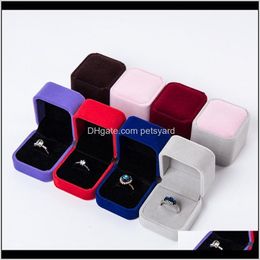 Bins Housekeeping Organisation Home & Garden Er Flannelette Jewellery Boxes Soft Bottom Bracelets Case Storage Square Bracelet Container Muti C