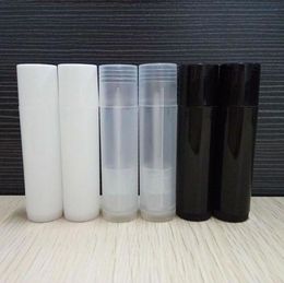 5000pcs 5g PP Lipstick Tube Plastic Transparent Refillable Empty Lip Balm Brush Gloss Packaging Bottle New Botella