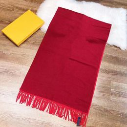 Woman Cashmere Scarf Men and Women Winter Scarves Ladies Shawls Letter Pattern Wool Pashminas 70cm X 180cm