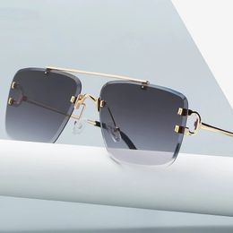 2021 Women Brand Luxury Vintage Eyewear Sunglasses Men Carter Wire C Designer Diamond Cut SunGlasses Oculos De Sol