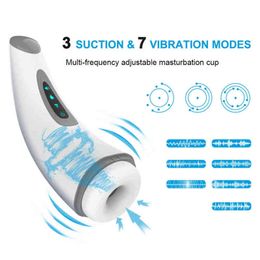 NXY Adult toys Automatic Male Masturbator Cup Suction Blowjob Simulator Vagina Masturbation Pussy vibrator Sex Toys for Men Goods Adults 1204