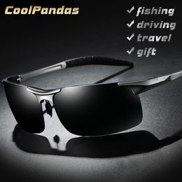 Men Polarised Sunglasses Aviation HD Driving Sun Glasses Male Sport Sunglasses