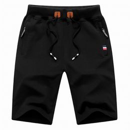 male casual shorts men's summer Capris sports pants mans beach plus size 210713