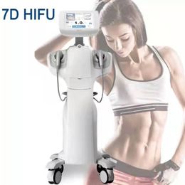 7D HIFU Multi-Functional Beauty Equipment Face Lifting Wrinkle Removal machine High Intensity Ultrasound Skin Tightening Device CE Approved 2 years warranty