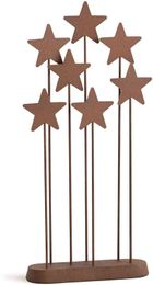 Willow tree metal star background, hand painted Jesus birth accessories H1106