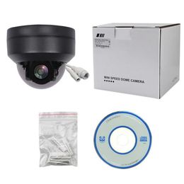 8MP IP Camera Outdoor POE PTZ 4X ZOOM Lens IR Night Vision Video Surveillance MINI Dome H.265 ONVIF