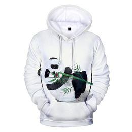 Men's Hoodies & Sweatshirts Panda Men Women Cute 3D Hooded Kawaii Hoodie Casual Tops Sweatshirt Kpop Anime Hoody Print Full