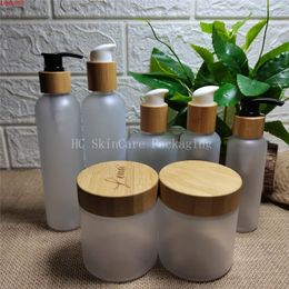 Empty Plastic Bamboo Spray Bottle Water Refillable Atomiser Container for Essential Oils Travel Portable Perfume Bottlegoods
