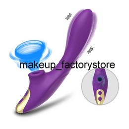 Massage Powerful Clit Sucker Oral Dildo G-Spot Vibrator Sex Toys Female Masturbation Goods for Women Adults Clitoris Vacuum Stimulator