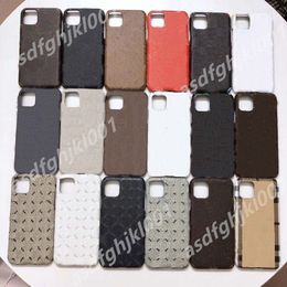 Top patterns phone Case designer square lattice Transparent iphone cases 11 Pro MAX XS XR 8 7 Plus cartoon Protective Shockproof Case Cover