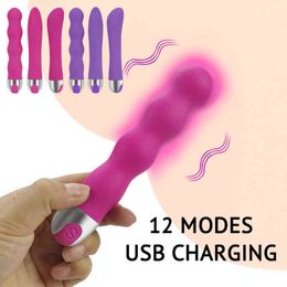 NXY Vibrators Rechargeable Female Dildo g Spot Vagina Anal Av Vibrator Erotic Products Fidget Sex Toys for Woman Adults 18 Intimate Goods Shop 0104