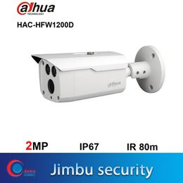 dahua 2mp Promotion DHUA HDCVI Caméra DH-HAC-HFW1200D 2MP1080PMAX Longueur IR 80M Smart IP67, Caméras IP DC12V 2MP