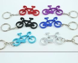 Cute Bike Bicycle Metal Beer Bottle Opener keychain key rings for bikes lover biker Gift