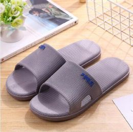 Men Sandals Black Grey Blue Slides Slipper Mens Soft Comfortable Home Hotel Beach Slippers Shoes Size 40-51