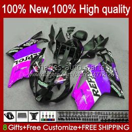 Bodywork For Aprilia Mille RV60 RSV-1000 RSV 1000 R 1000R 1000RR 04 05 06 Body Kit 11No.167 RSV1000RR RSV1000R 2004 2005 2006 RSV1000 R RR 04-06 OEM Fairing purple glossy