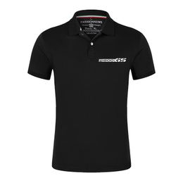 Men 2021 GS R1200 Motorrad Shirt Short Sleeve Turn-down Neck Tops Breathable Plus Size Sport Casual Tee Men's Polos