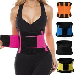 Women's Shapers Women Body Unisex Waist Cincher Trimmer Postpartum Corset Shaper Tummy Slimming Belt Latex Trainer Shapewear