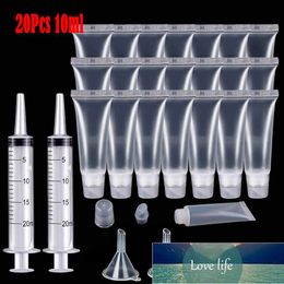 20 Pack 10ml Empty Soft Lipgloss Container Lip Gloss Tube Plastic Lip Balm Bottle Refillable Cosmetic Containers Factory price expert design Quality Latest Style