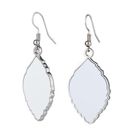 sublimation blank earrings leaf earring for heat transfer printing blanks products