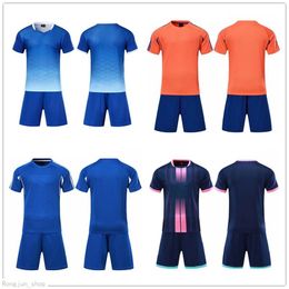 2021 Soccer jersey Sets smooth Royal Blue football sweat absorbing and breathable children's training suit 001 4310