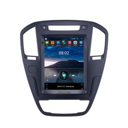 Car Dvd Radio Navigation Multimedia Player Vertical-Screen Tesla-Style Android 10.0 for 2013 Buick Regal
