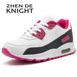 Children Sport Shoes For Girls Sneakers Breathable Elastic Casual Shoes Fashion Kids Sneakers Girl Sport Shoes 210329