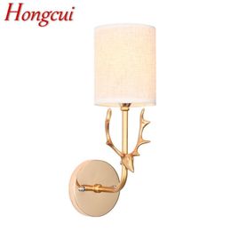 Hongcui Wall Lights Modern Creative Figure LED Sconces Lamps Indoor For Home Corridor