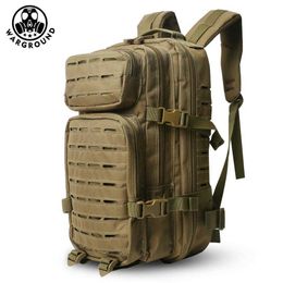 30LCapacity Men Army Military Tactical Backpack Softback Outdoor Waterproof Bug Rucksack Hiking Camping Hunting Bags Y0721