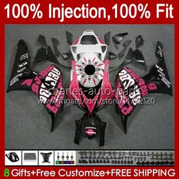 OEM Bodywork For HONDA Injection CBR-1000 CBR 1000RR 1000 CC Repsol pink RR 2006-2007 Body 59No.154 CBR1000 RR CBR1000RR 06 07 CBR1000-RR 1000CC 2006 2007 Fairing Kit