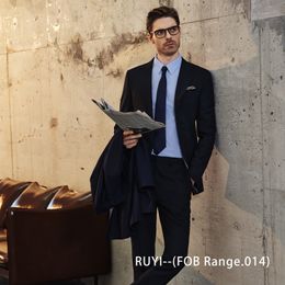 Suit (Double Pants) --(FOB Range.0014) - MTM men's suit series