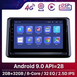 Android 9 inch Car dvd Radio GPS Multimedia Player For 2014-Toyota Noah Stereo Support OBDII DVR 3G Carplay