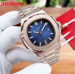 5A Quality Casual Mens Japan Quartz Movement Watches 42mm Fine Stainless Steel Strap Waterproof Square Designer Gift Wristwatches Montre De Luxe