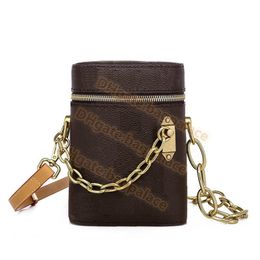 classic cell phone UK - High Quality 2021 Luxurys Designers Bags Mini Phone Box Shoulder Bag Handbag Messenger Women Totes Fashion Handbags Trunk Classic Cross body Clutch Purse Wallet