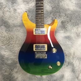 many Colour maple flame top chrome hardware electric guitar china custom shop made beautiful and wonderful high quality